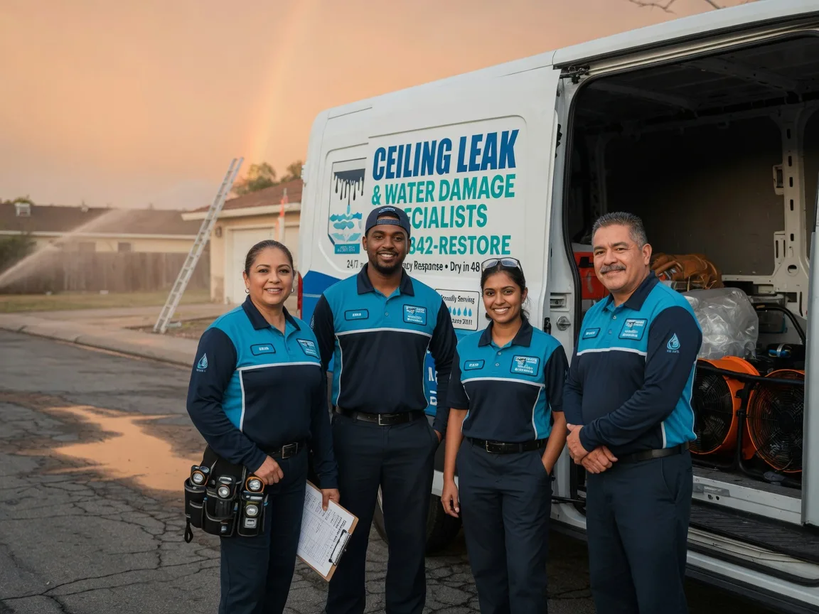 Ceiling Leak Cleanup company in Neopit, WI
