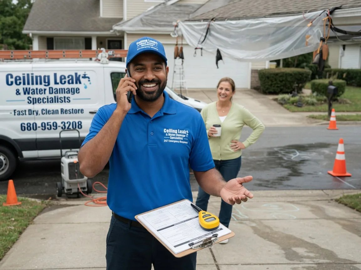Ceiling Leak Cleanup Neopit, WI FAQs